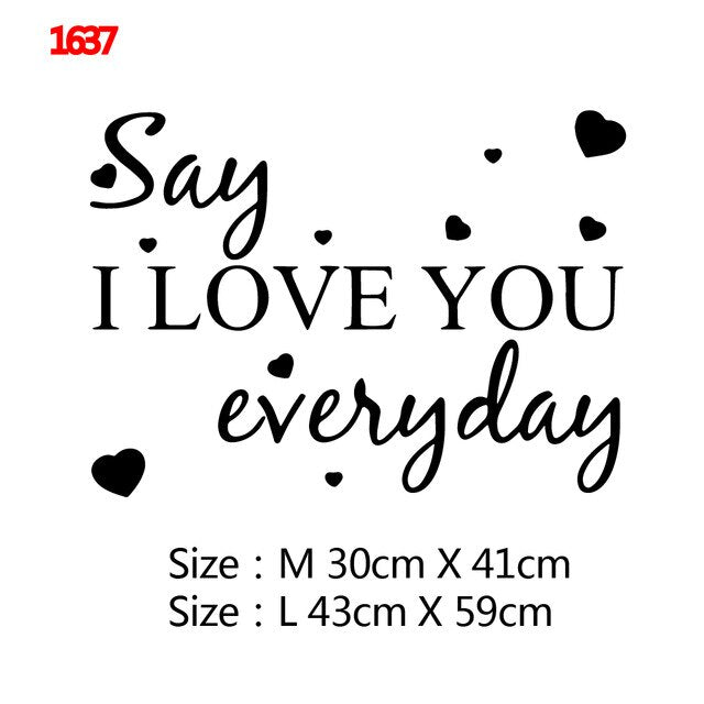 WM - 23 Type Big Motivational Wall Sticker's