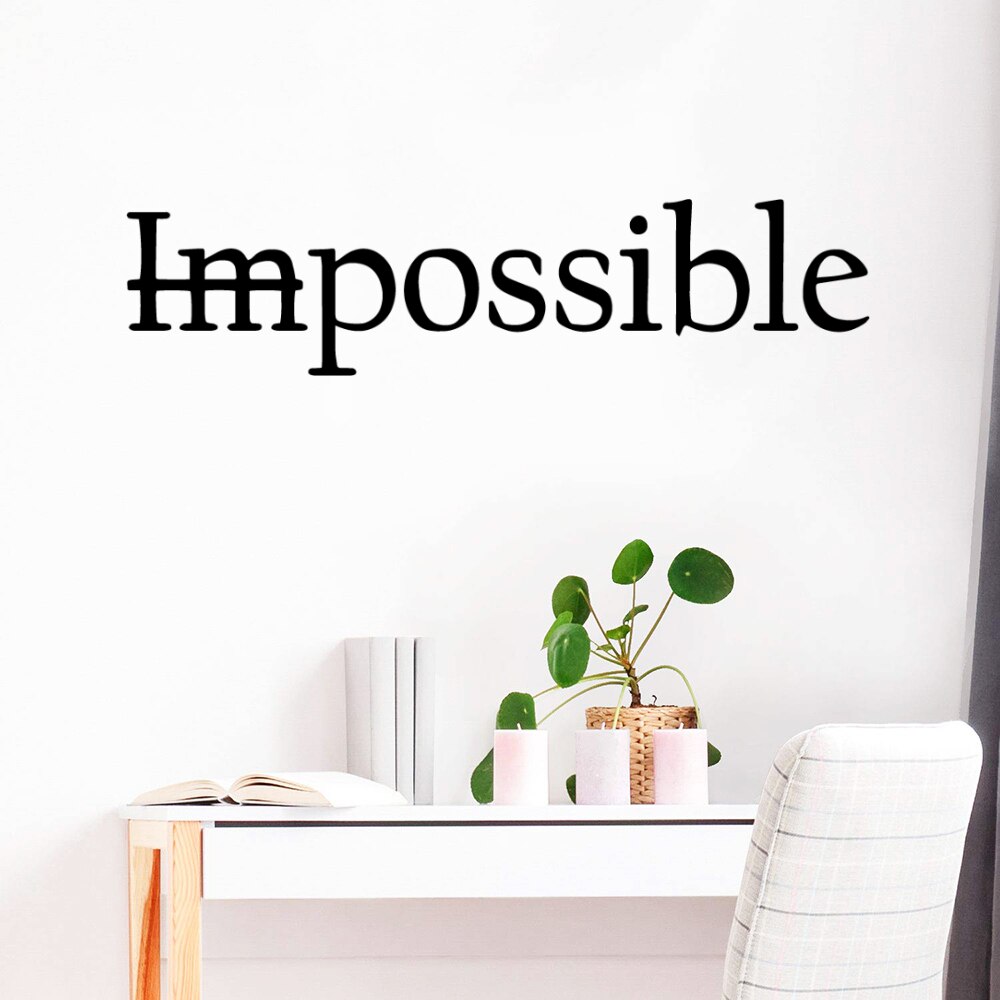 WM - 23 Type Big Motivational Wall Sticker's